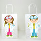 Science Goody Bags, Scientist Goody Bags, Mad Scientist Favor Bags, Mad Scientist Gift Bags, Mad Scientist Birthday, Science Goody Bags
