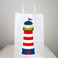 Lighthouse Goody Bags, Nautical Goody Bags, Nautical Favor Bags, Nautical Gift Bags