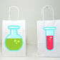 Science Goody Bags, Scientist Goody Bags, Science Favor Bags, Scientist Favor Bags, Kid Scientist, Science Favors, test tube goody bags