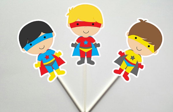 Superhero Goody Bags, Superhero Favor Bags, Superhero Gift Bags, Superhero Party Bags