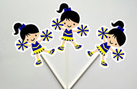 Cheerleader Cupcake Toppers 22418212A