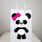 Panda Bear Cupcake Toppers, Girl Panda Cupcake Toppers (91517133A)