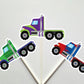 Semi Truck Goody Bags, Semi Truck Party Bags, Semi Truck Goodie Bags, Semi Truck Favors, 18 Wheeler Trucks
