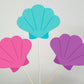 Seashell Goody Bags, Sea Shell Favor Bags, Mermaid Goody Bags, Mermaid Favor Bags, Mermaid Gift Bags, Mermaid Favors, Sea Shell Goody Bags