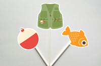 Fishing Cupcake Toppers (112516104P)