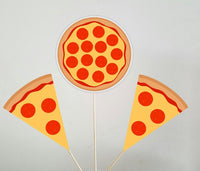 Pizza Garland, Pizza Banner, Pizza Party Banner, Pizza Party Decorations, Pizza Party Sign