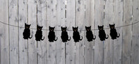 Black Cat Cupcake Toppers, Halloween Cupcake Toppers 9320951A