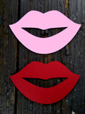 Lips Garland, Lips Banner. Bachelorette Banner, Bridal Shower Banner, Valentine&#39;s Day Banner, Valentine&#39;s Day Garland, Photo Prop