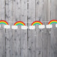 Rainbow Garland, Rainbow Banner, Rainbow Sign, Rainbow Birthday, Rainbow Party, Rainbow Decorations, Rainbow Baby Shower