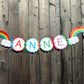 Rainbow Garland, Rainbow Banner, Rainbow Sign, Rainbow Birthday, Rainbow Party, Rainbow Decorations, Rainbow Baby Shower