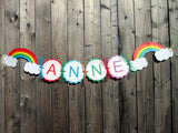 Rainbow Garland, Rainbow Banner, Rainbow Sign, Rainbow Birthday, Rainbow Party, Rainbow Decorations, Rainbow Baby Shower