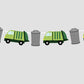 Garbage Truck Goody Bags, Garbage Truck Favor Bags, Garbage Truck Birthday, Garbage Truck Party, Recycling Party Bags