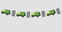 Garbage Truck Goody Bags, Garbage Truck Favor Bags, Garbage Truck Birthday, Garbage Truck Party, Recycling Party Bags