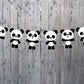 Panda Bear Garland, Panda Bear Banner, Panda Bear Decorations, Panda Banner, Panda Birthday, Panda Baby Shower Banner, Panda Nursery Banner