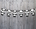 Panda Bear Garland, Panda Bear Banner, Panda Bear Decorations, Panda Banner, Panda Birthday, Panda Baby Shower Banner, Panda Nursery Banner