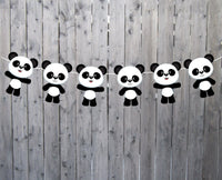 Panda Bear Garland, Panda Bear Banner, Panda Bear Decorations, Panda Banner, Panda Birthday, Panda Baby Shower Banner, Panda Nursery Banner