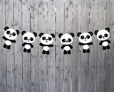 Panda Bear Garland, Panda Bear Banner, Panda Bear Decorations, Panda Banner, Panda Birthday, Panda Baby Shower Banner, Panda Nursery Banner