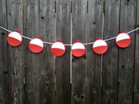 Fishing Bobber Garland, Fishing Party, Fish Bobber Garland, fishing Baby Shower, Fishing Birthday Party, Fishing Banner