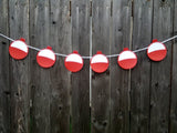 Fishing Bobber Garland, Fishing Party, Fish Bobber Garland, fishing Baby Shower, Fishing Birthday Party, Fishing Banner