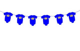 Prince Banner, Prince Garland, Crown Banner, Prince Baby Shower Banner, Royal Blue and Gold, Photo Prop (31717947A)