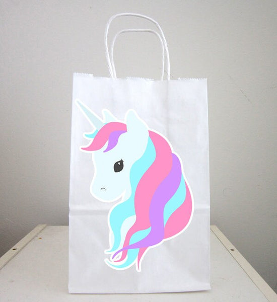 Unicorn Goody Bags, Unicorn Party Bags, Unicorn Favor Bags, Unicorn Party, Unicorn Birthday (414171046P)