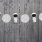 Astronaut Banner, Astronaut Garland, Space Banner, Space Garland, Space Party, Astronaut Party