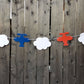 Airplane Party Garland, Airplane Birthday Garland, Airplane Baby Shower, Airplane Banner, Airplane Photo Prop (37171033P)