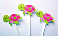 Turtle Garland, Turtle Banner, Turtle Decorations, Under the Sea Banner, Garland, Pink Turtle, Baby Shower, Photo Prop (114171030P)