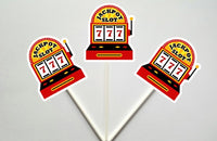 Slot Machine Cupcake Toppers (11917950A)