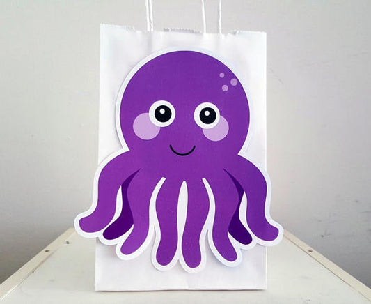 Octopus Banner, Octopus Garland, Octopus Birthday, Octopus Decorations, Under The Sea