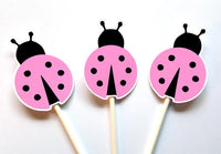 Pink Ladybug Banner, Pink Ladybug Garland, Pink Ladybug Decoration, Pink Ladybug Baby Shower, Pink Ladybug Birthday, Pink Ladybug Photo Prop