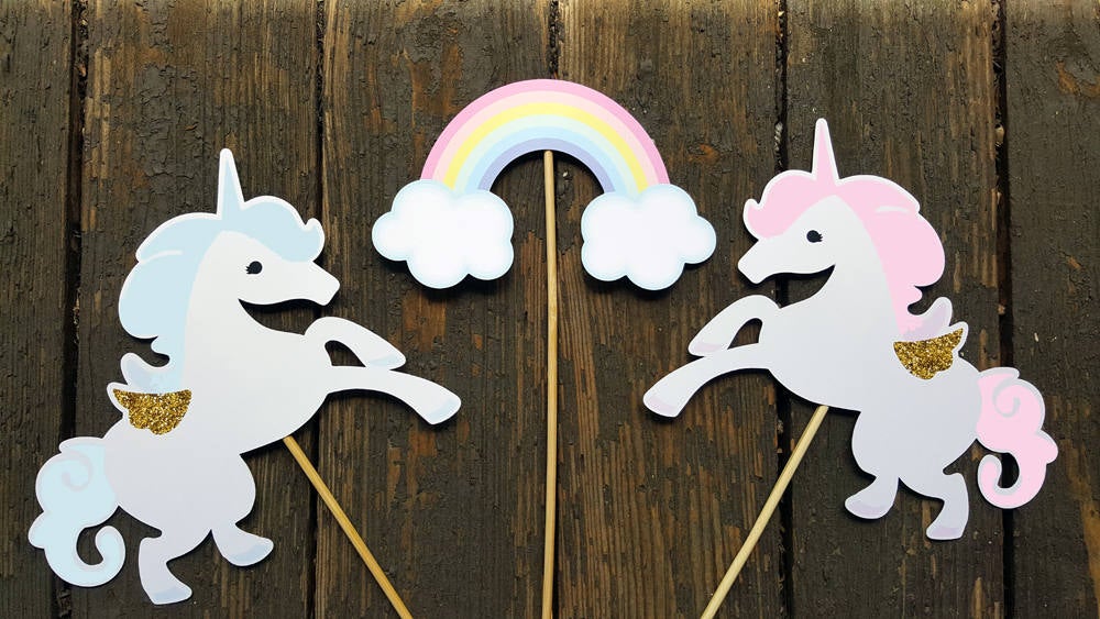 Unicorn Goody Bags, Unicorn Party Bags, Pastel Unicorn Favor Bags, Unicorn Party, Unicorn Birthday