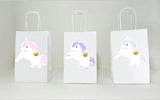 Unicorn Goody Bags, Unicorn Party Bags, Pastel Unicorn Favor Bags, Unicorn Party, Unicorn Birthday