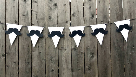 Mustache Garland, Mustache Banner, Little Man Garland, Little Man Banner, Lil Man Garland, Lil Man Banner