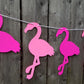 Flamingo Banner, Flamingo Garland, Luau Banner, Hawaiian Banner, Tropical Banner, Bachelorette Banner
