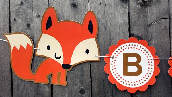 Fox Goody Bags, Fox Favor Bags, Fox Party Bags, Fox Birthday Favor Bags, Fox Baby Shower, Woodland Party Favors, Woodland Birthday