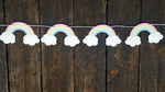 Pastel Rainbow Garland, Pastel Rainbow Banner, Rainbow Sign, Rainbow Birthday, Rainbow Party, Rainbow Decorations, Rainbow Baby Shower
