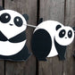 Panda Bear Garland, Panda Bear Banner, Panda Bear Decorations, Panda Banner, Panda Birthday, Panda Baby Shower Banner, Panda Nursery Banner