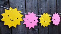 Sun Banner, Sun Garland, Sunshine Banner, Sunshine Garland, Weather Banner, You Are My Sunshine Birthday