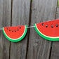 Watermelon Garland, Watermelon Banner, Watermelon Decoration, Fruit Banner,  Fruit Garland, Barbecue Party