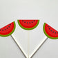 Watermelon Garland, Watermelon Banner, Watermelon Decoration, Fruit Banner,  Fruit Garland, Barbecue Party