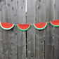 Watermelon Garland, Watermelon Banner, Watermelon Decoration, Fruit Banner,  Fruit Garland, Barbecue Party