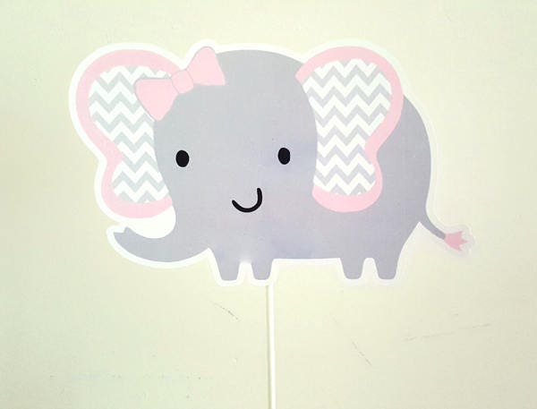 Elephant Garland, Elephant Banner, Elephant Baby Shower Banner, Elephant Photo Prop, Elephant Birthday, Elephant Party, Elephant Nursery