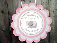 Elephant Garland, Elephant Banner, Elephant Baby Shower Banner, Elephant Photo Prop, Elephant Birthday, Elephant Party, Elephant Nursery