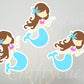 Mermaid Garland, Mermaid Banner, Mermaid Decorations, Mermaid Birthday Banner, Mermaid Party Banner, Mermaid Decorations
