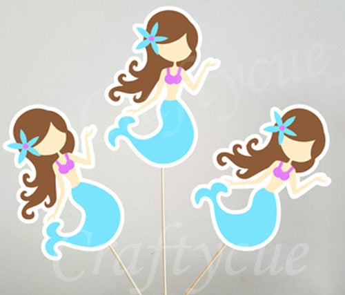 Mermaid Garland, Mermaid Banner, Mermaid Decorations, Mermaid Birthday Banner, Mermaid Party Banner, Mermaid Decorations