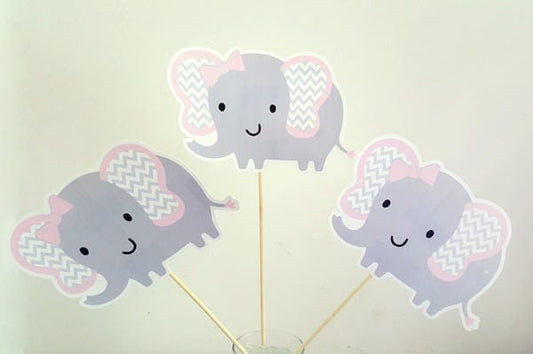 Elephant Garland, Elephant Banner, Elephant Baby Shower Banner, Elephant Photo Prop, Elephant Birthday, Elephant Party, Elephant Nursery