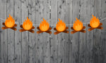 Fire Garland, Camping Garland, Camp Fire Garland, Camping Banner, Camping Decorations, Camping Photo Prop