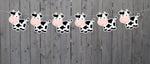 Cow Garland, Cow Banner, Cow Birthday, Farm Birthday, Cow Party Supplies