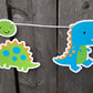 Dinosaur Garland, Dinosaur Banner, Dinosaur Photo Prop, Dinosaur Birthday, Dinosaur Party